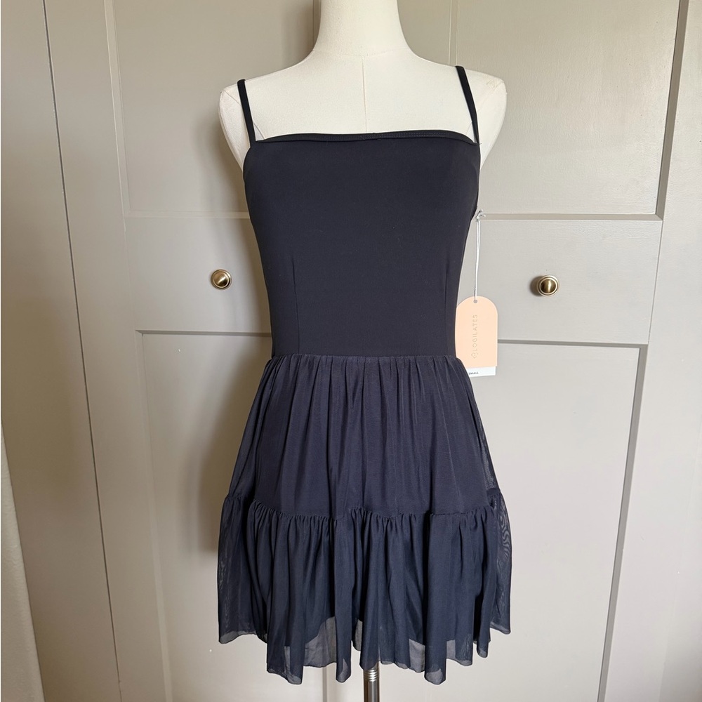 NWT Blogilates Black Mini Dress 🖤 | Size Small | Flowy Skirt